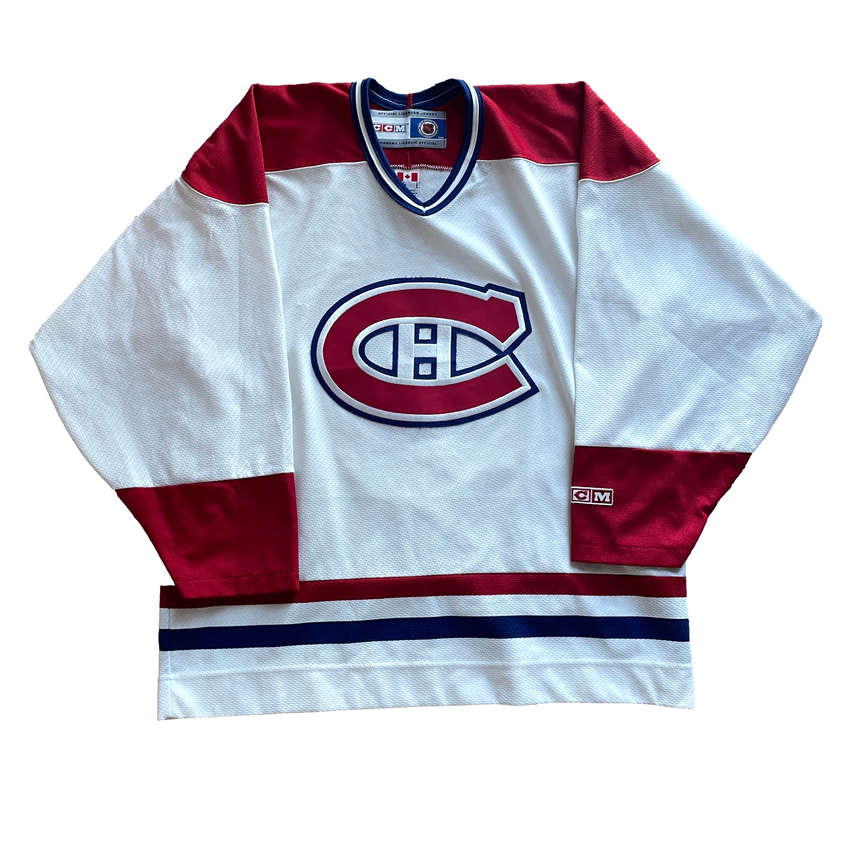 Vintage Montreal Canadiens NHL Hockey Jersey (L)