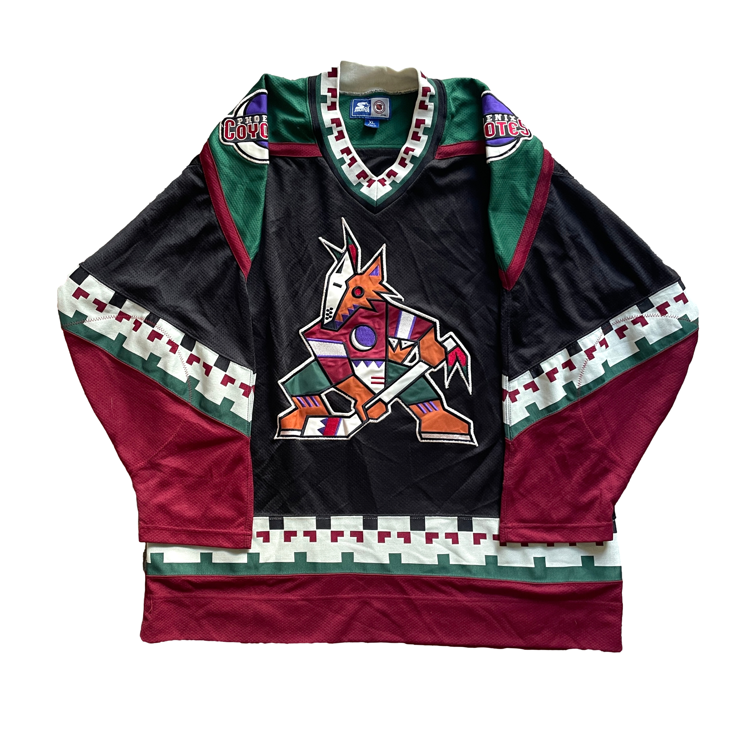 Vintage Phoenix Coyotes NHL Hockey Jersey XL Slapshot Vintage