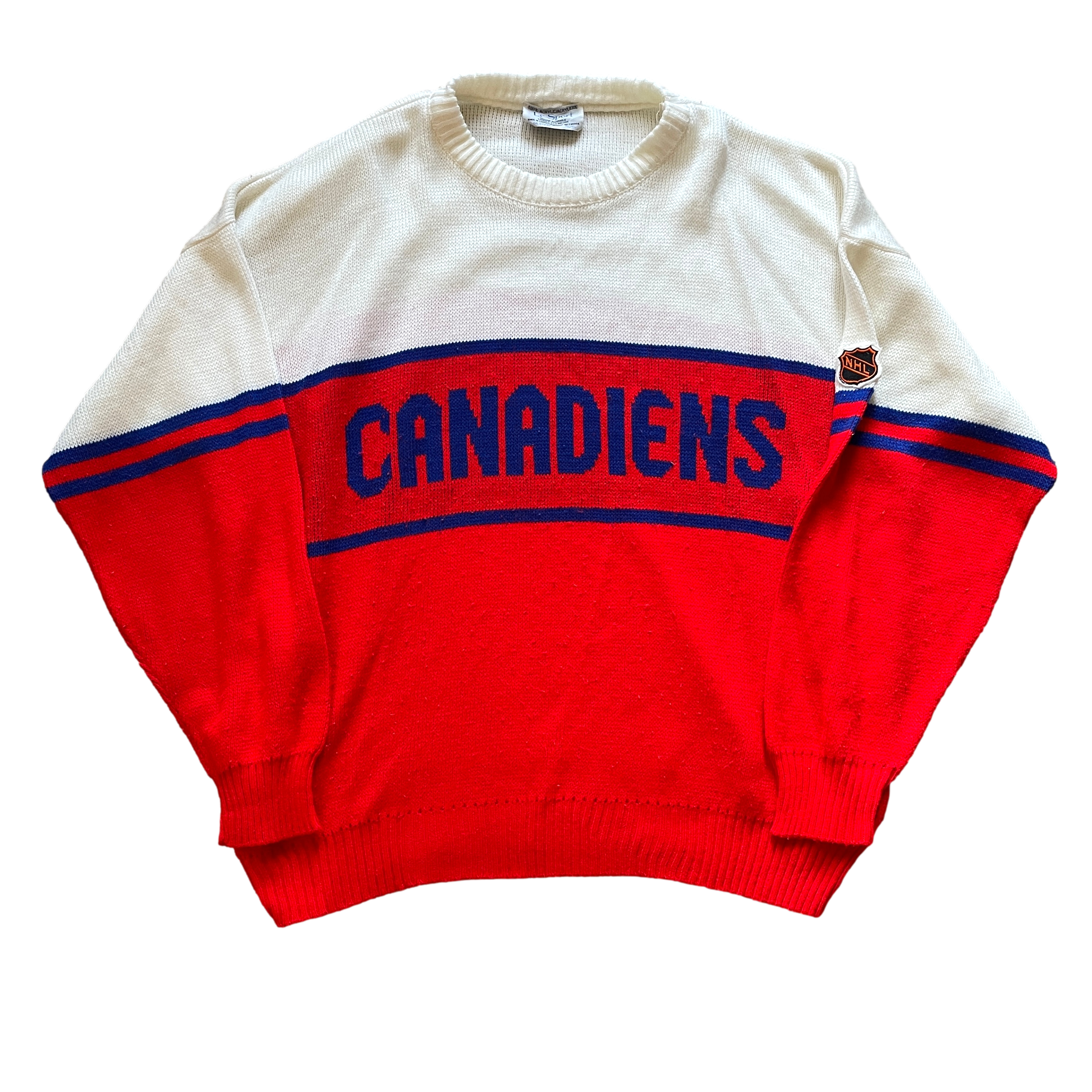 Vintage Montreal Canadiens NHL Hockey Jumper (XL)