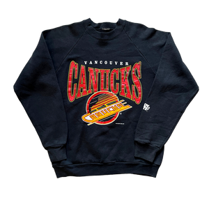 Vintage Vancouver Canucks NHL Hockey Sweatshirt (M)