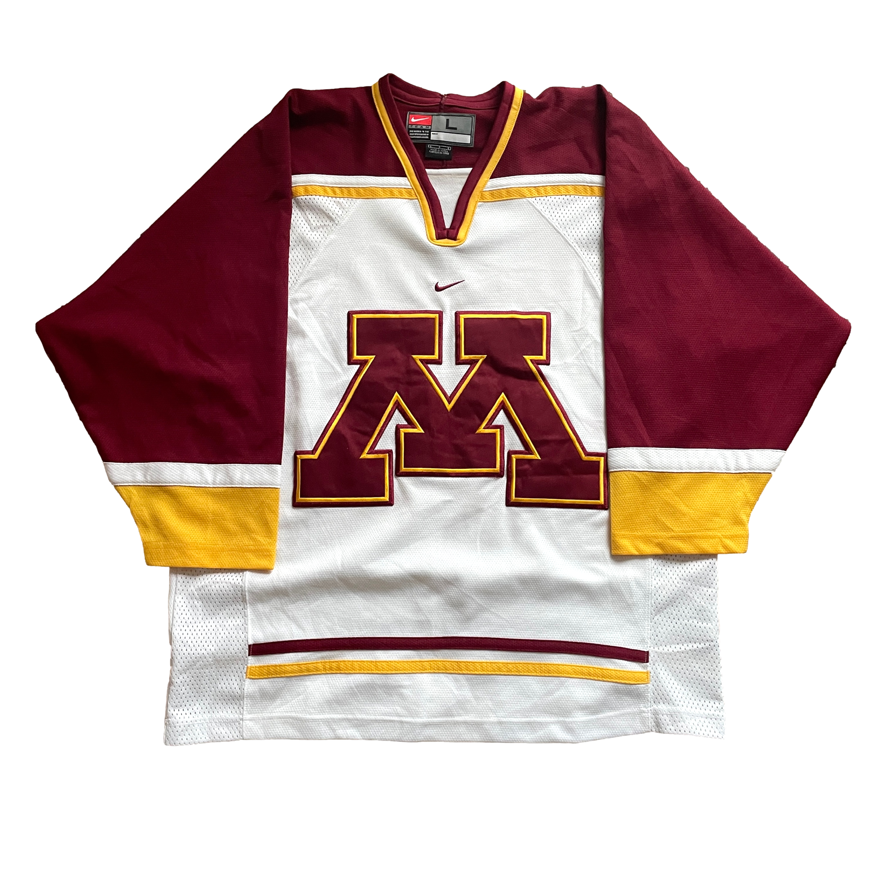 Vintage University of Minneosta NCAA Hockey Jersey (L)
