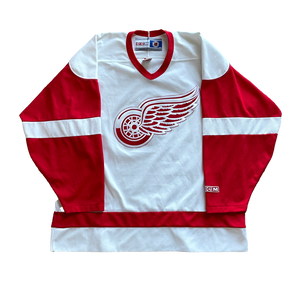 Vintage Detroit Red Wings NHL Hockey Jersey (XL)