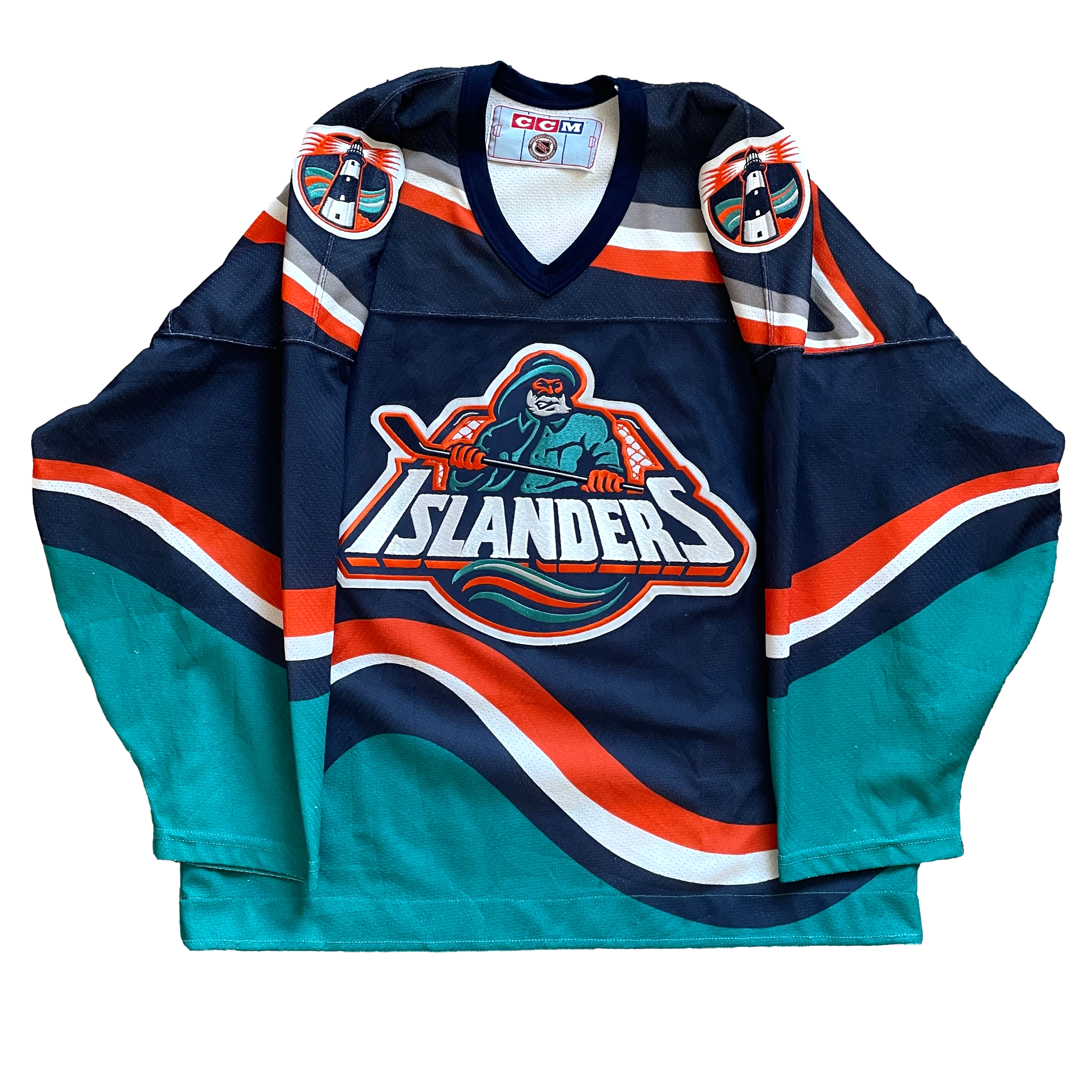 Vintage New York Islanders NHL Hockey Jersey (M)