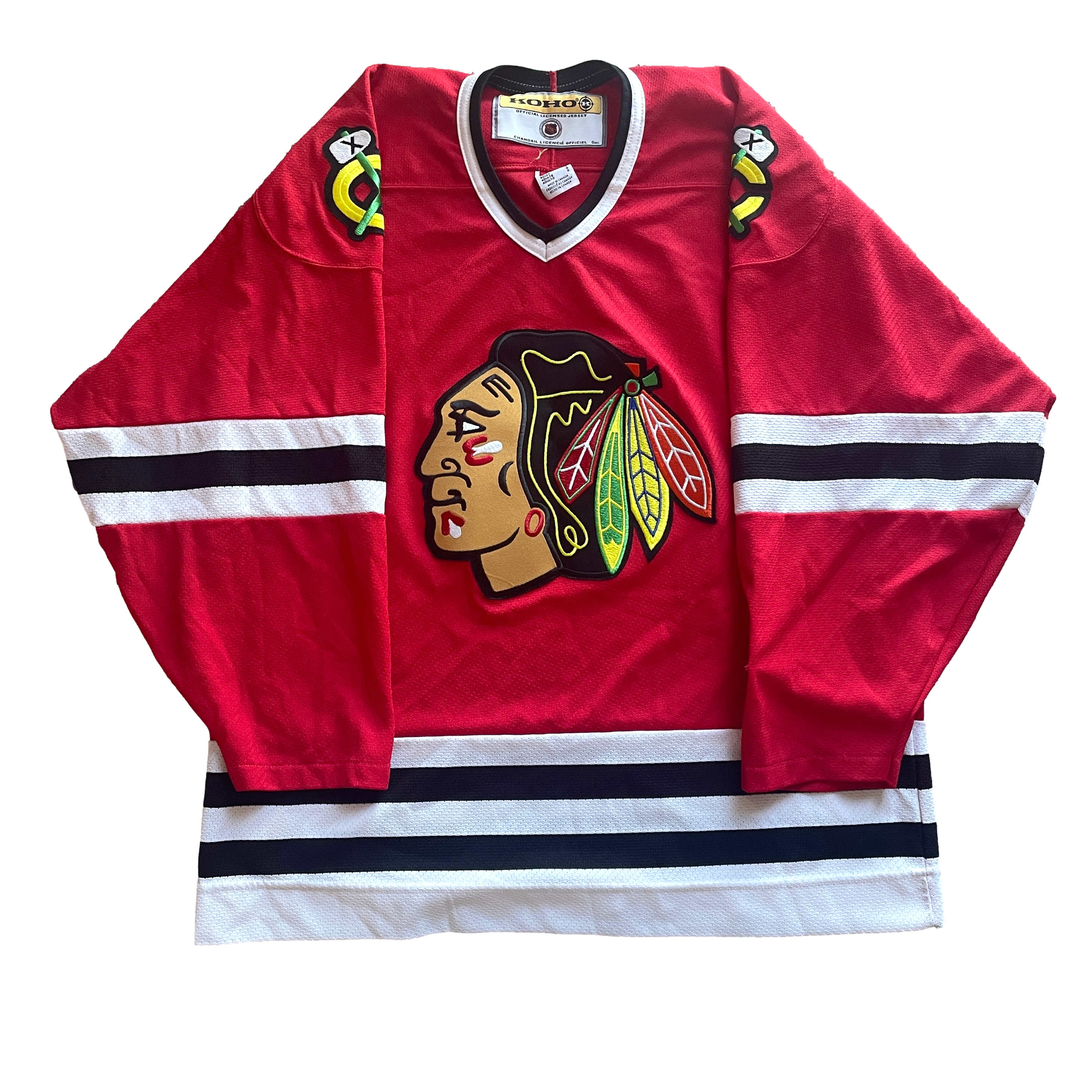 Vintage Chicago Blackhawks NHL Hockey Jersey (L)