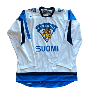 Vintage Finland IIHF Hockey Jersey (M)