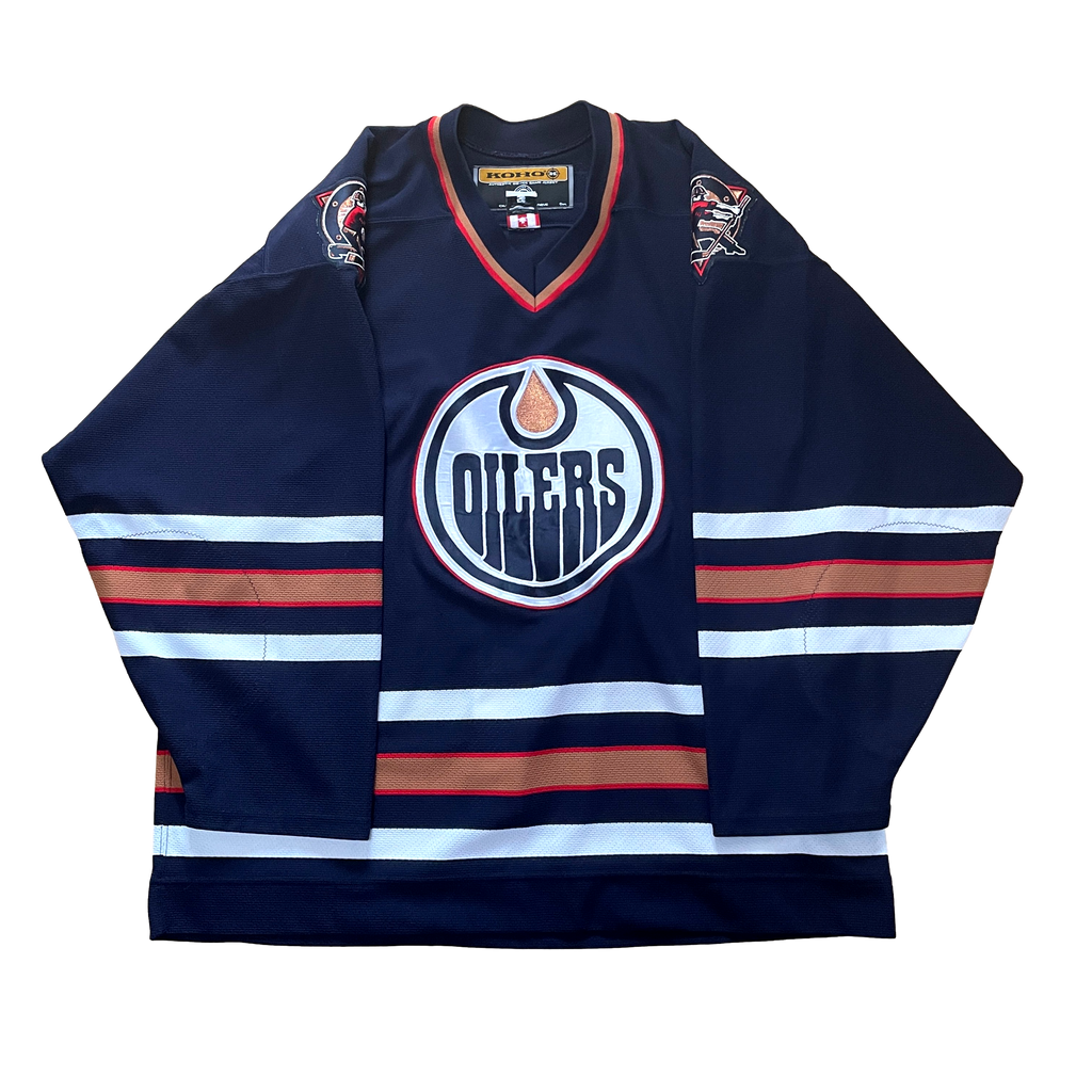 Vintage Edmonton Oilers NHL Hockey Jersey (56)