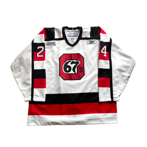 Ottawa 67s OHL Hockey Jersey 56)